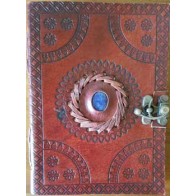 Embossed Leather Journal for Writers