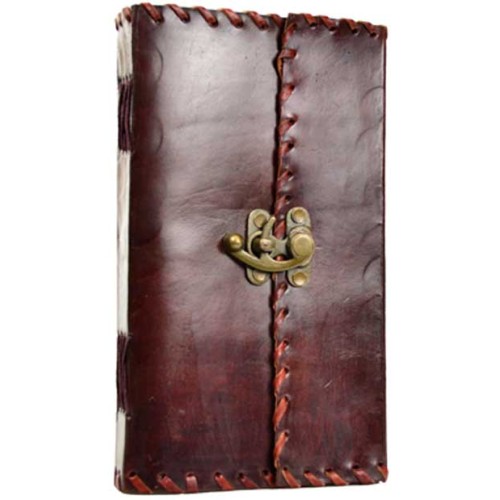 1842 Poetry Leather Journal with Latch