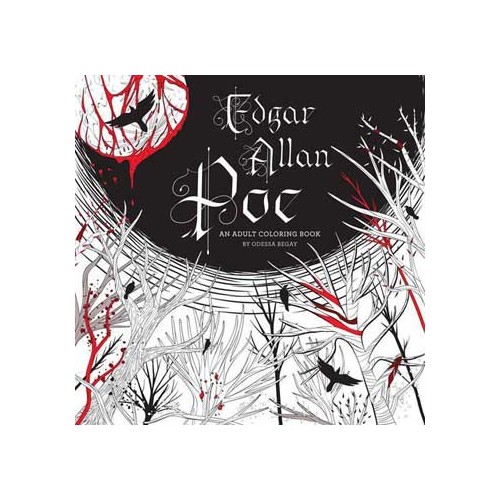 Edgar Allan Poe Coloring Book for Art Lovers