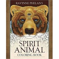 Libro de Colorear Animales Espirituales de Ravynne Phelan