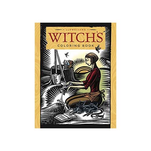 Witch's Coloring Book by Llewellyn