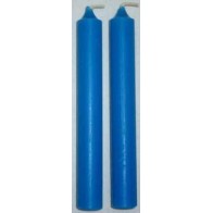 Paquete de Velas Chime Azul Claro de 4\" para Rituales Espirituales