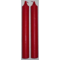 Paquete de Velas Chime Rojas de 1/2\" para Rituales