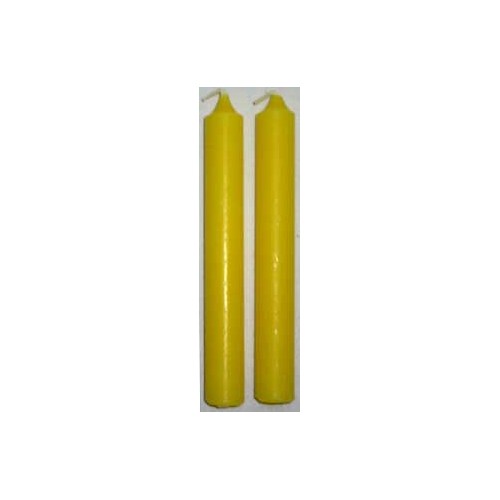 1/2 Yellow Chime Candle 20 Pack