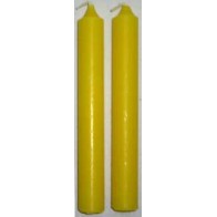 1/2 Yellow Chime Candle 20 Pack