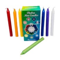 Chakra Chime Candle 20 Pack for Spiritual Practices