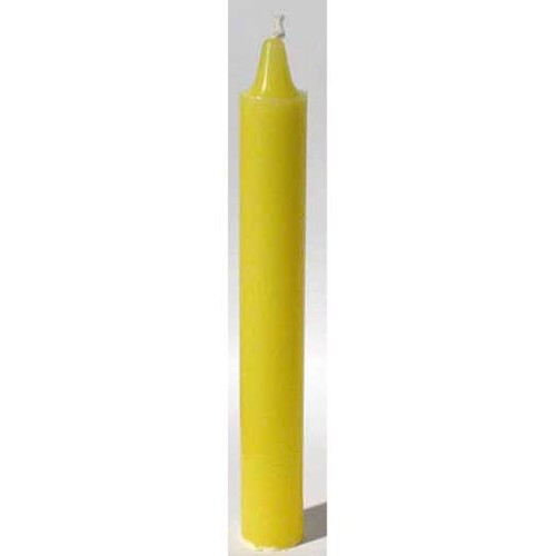 Yellow 6" Household Candle for Magic