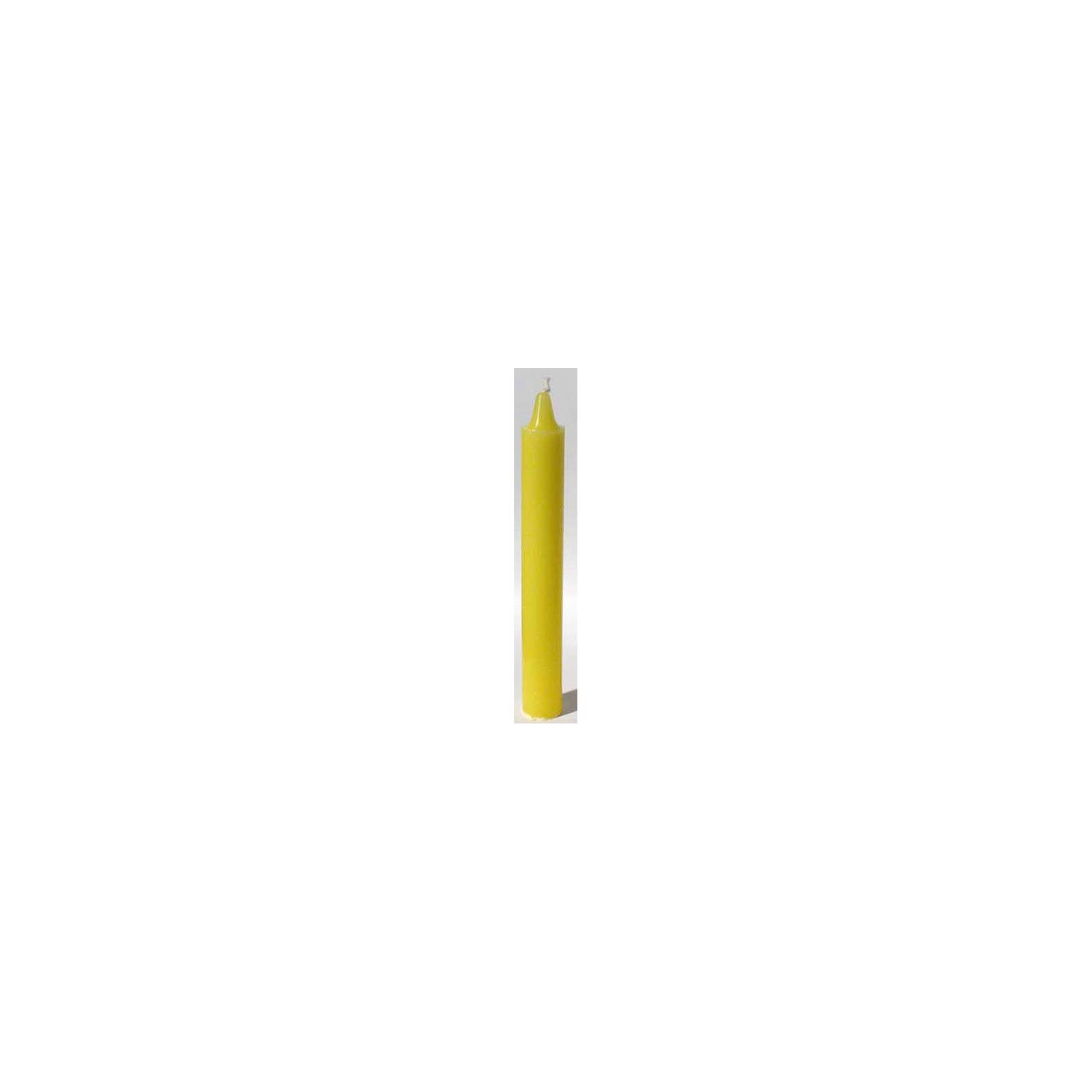 Yellow 6" Household Candle for Magic