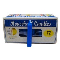 Set de 72 Velas Azules de 4\" para Rituales de Sanación