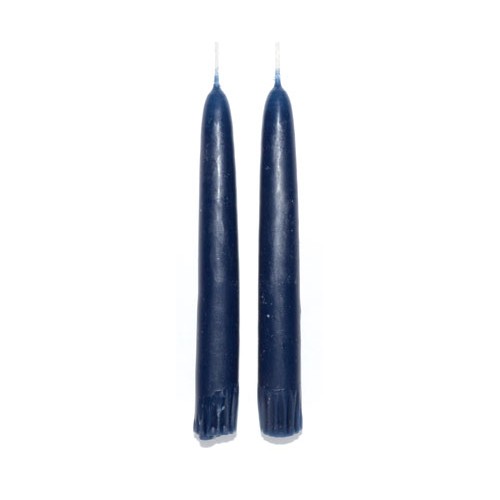 Navy Taper Candles for Rituals