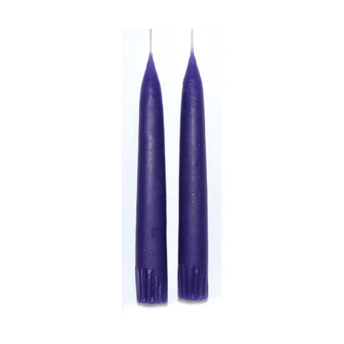 Purple Taper Candle Pair for Rituals