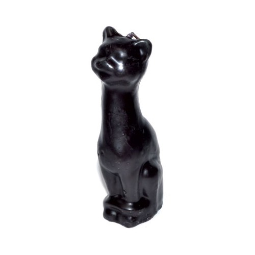 5 1/2" Black Cat Candle