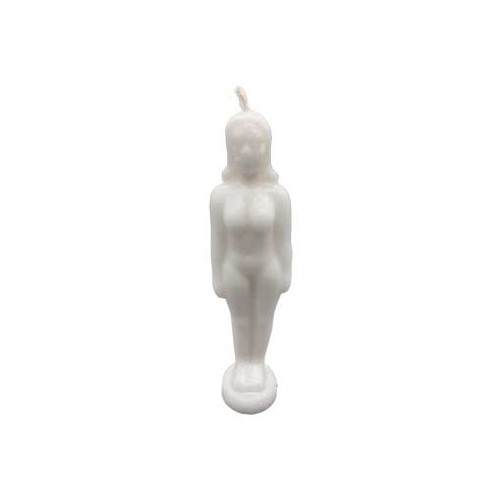 Candle de Mujer Blanca de 6 3/4\"