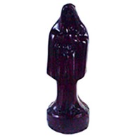 10 inch Black Holy Death Candle for Rituals