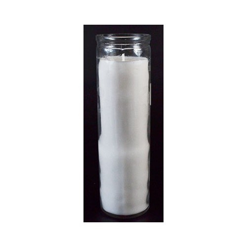 White 7-Day Jar Candle for Spiritual Intention