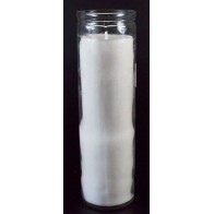 White 7-Day Jar Candle for Spiritual Intention