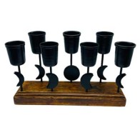 Moon Phases Candle Holder for Altar Decor