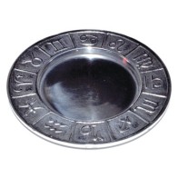 4.75" Zodiac Pillar Holder/Smudge Plate