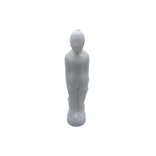 White Male Candle - 7 inch