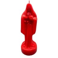 10" Red Holy Death Candle