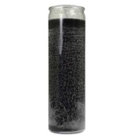 Black 7-Day Jar Candle for Warding Off Negative Energies