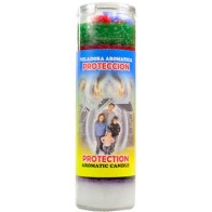 Vela Aromática de Protección en Tarro con Aceites Esenciales