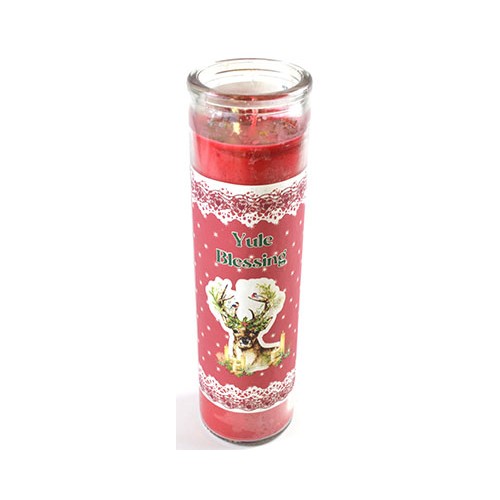 Yule Blessing Aromatic Jar Candle for Festive Spirit