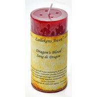 Dragon's Blood Scented Candle for Rituals