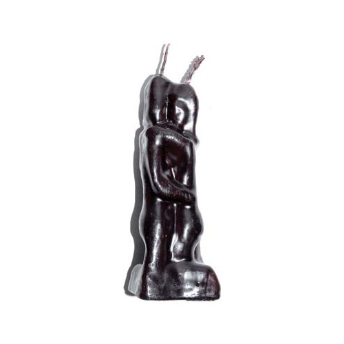 5.5 Lovers Black Candle for Passion and Protection