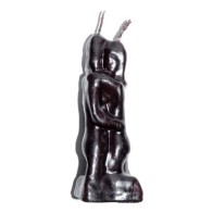 5.5 Lovers Black Candle for Passion and Protection