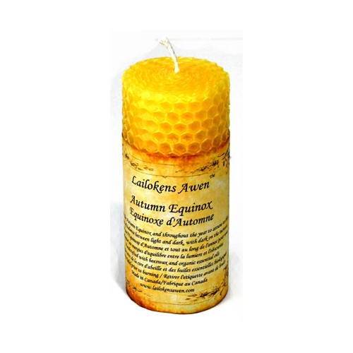 Autumn Equinox Altar Candle for Balance