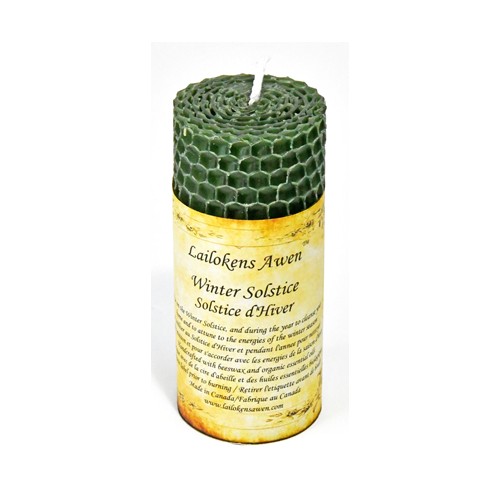 4 1/4 Inch Winter Solstice Altar Candle