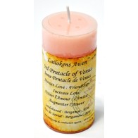 3rd Pentacle of Venus Scented Candle for Love