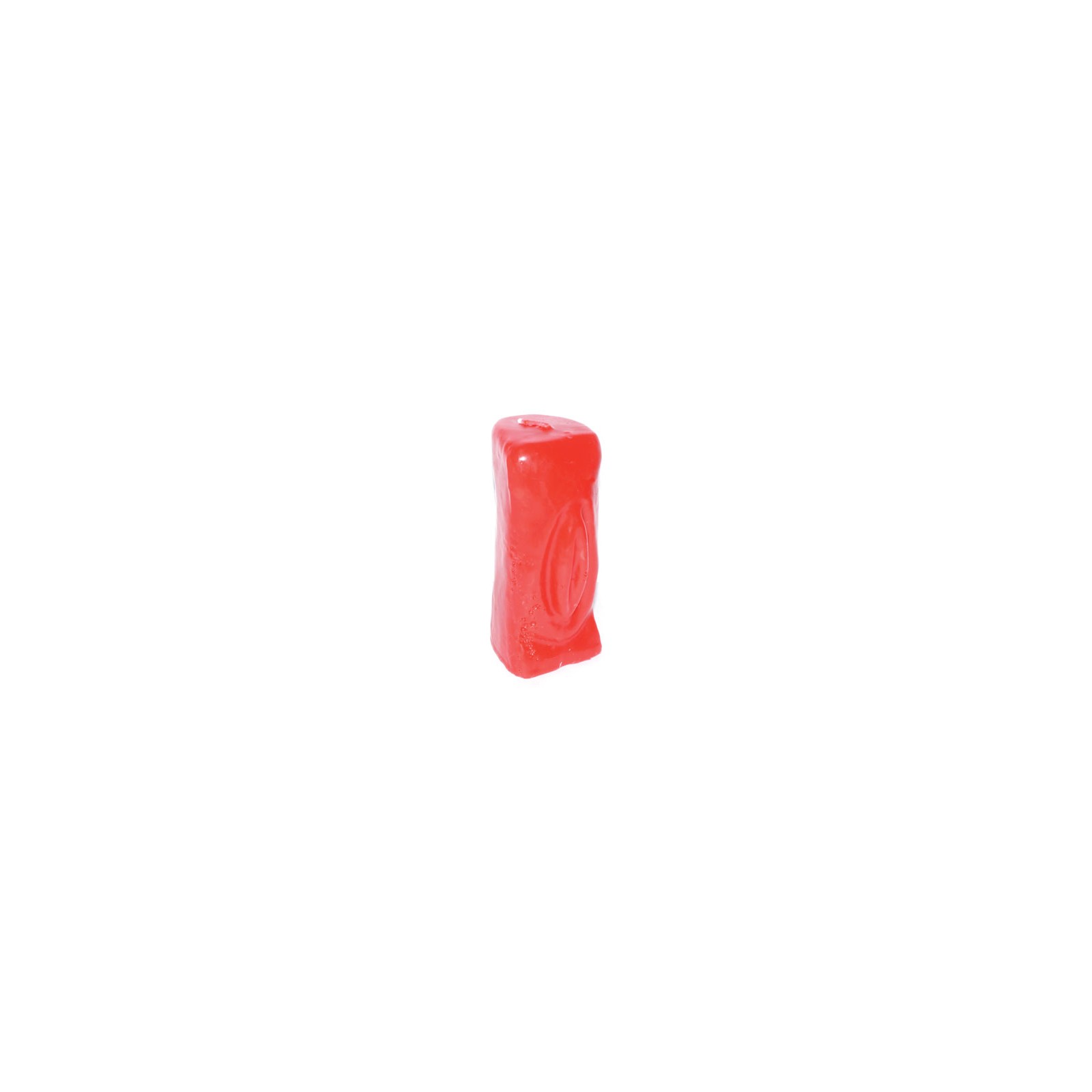 6 1/2 Inch Red Female Gender Candle