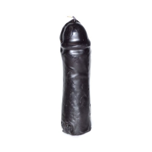 Vela de Género Masculino Negra de 6.5\" para Pasión