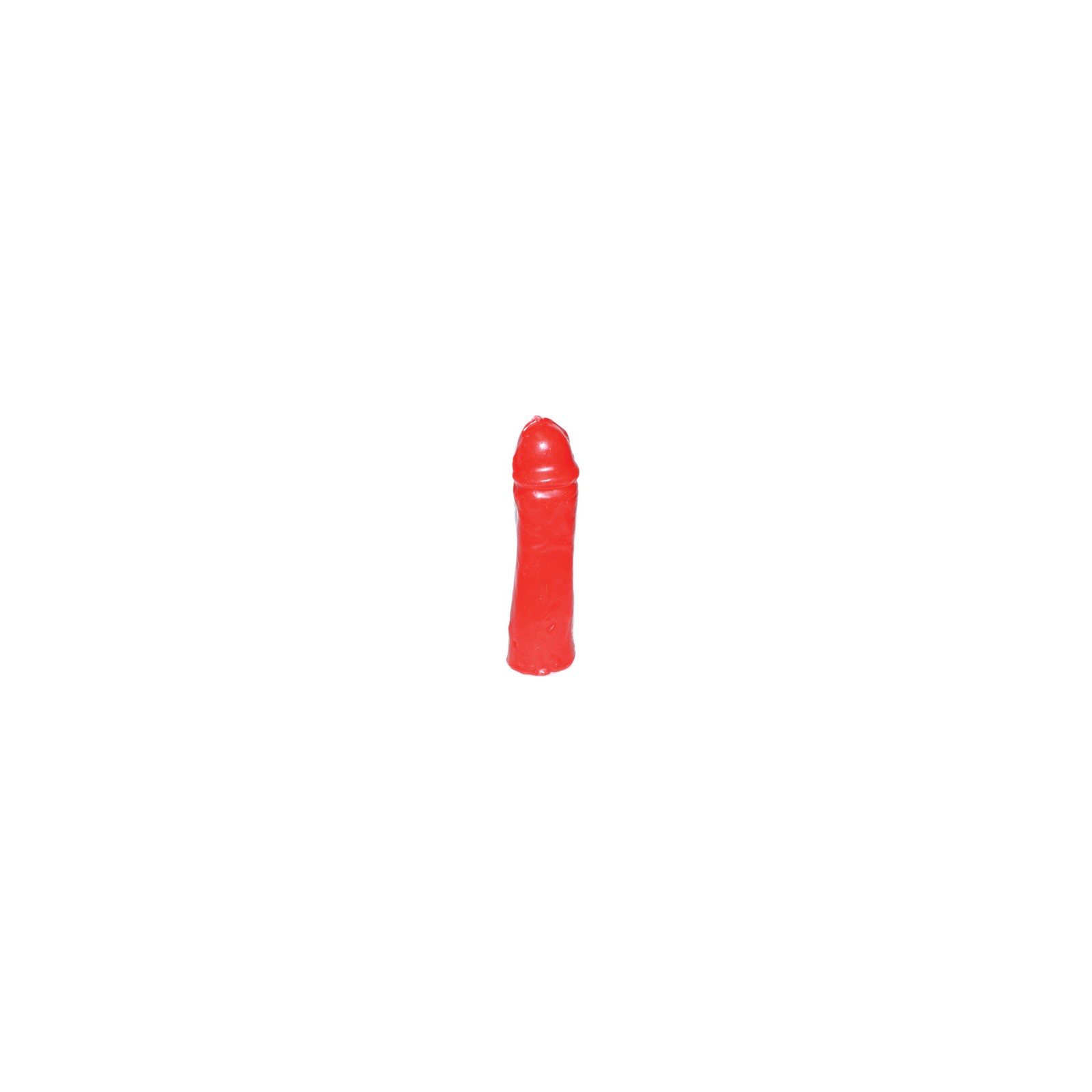 6 1/2" Red Male Gender Candle