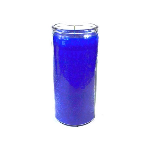 Blue 14-Day Jar Candle for Spiritual Practices