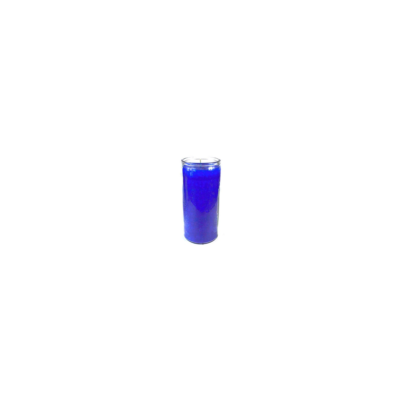 Vela de Tarro Azul de 14 Días para Prácticas Espirituales