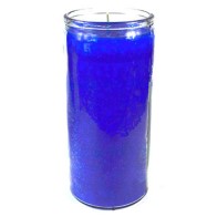 Blue 14-Day Jar Candle for Spiritual Practices