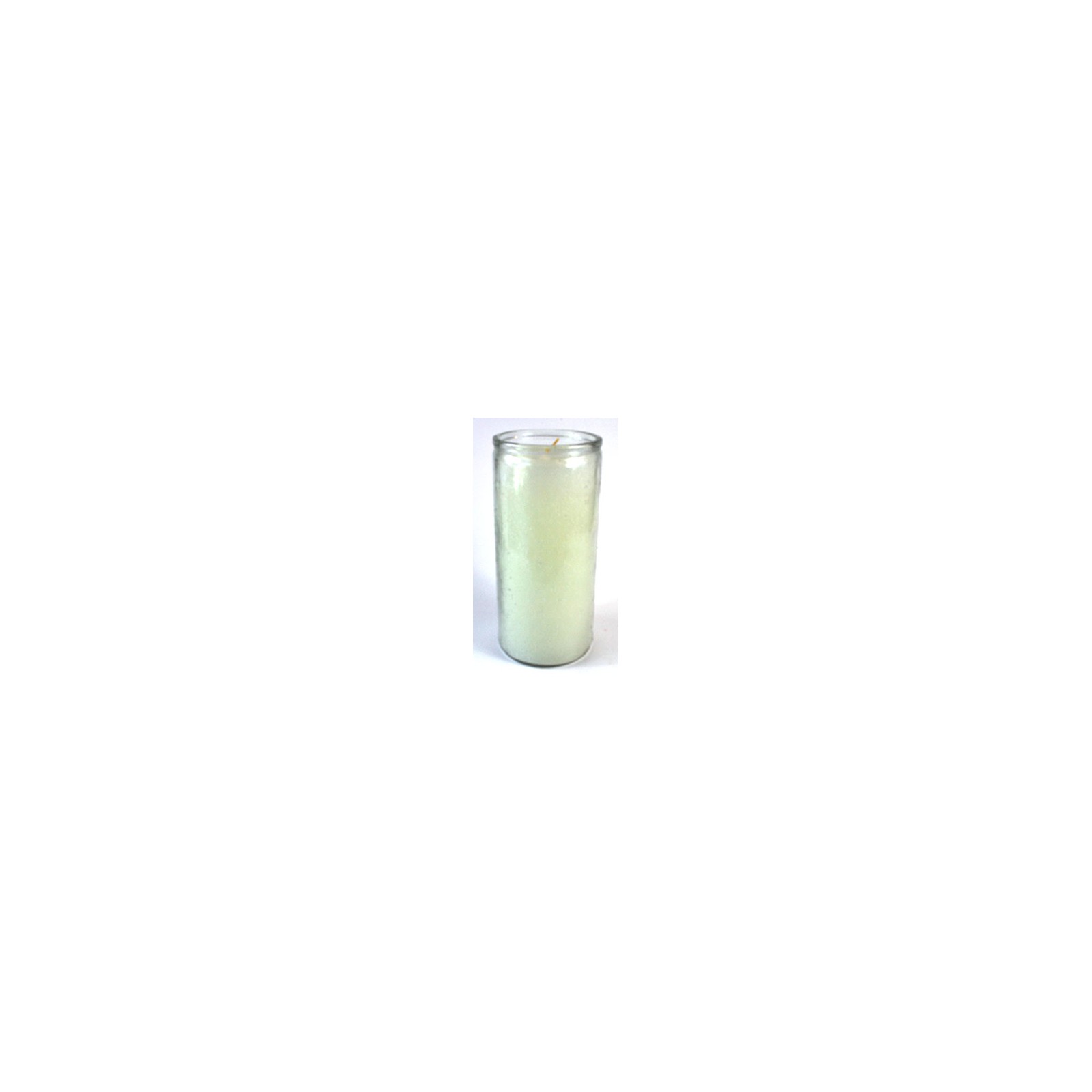 White 14-Day Jar Candle for Spiritual Use