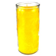 Yellow 14-Day Jar Candle for Spiritual Rituals