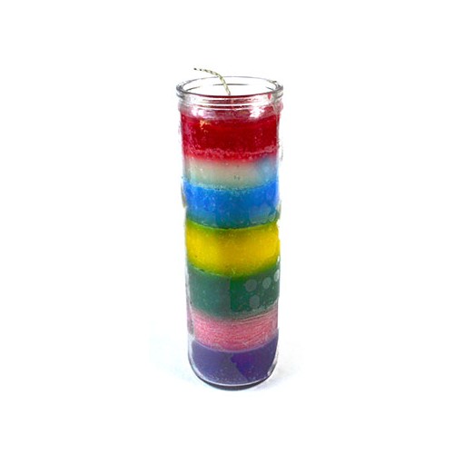 7 Color 7-Day Jar Candle