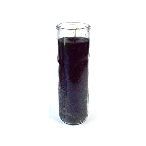 Black 7-Day Jar Candle for Spiritual Practices