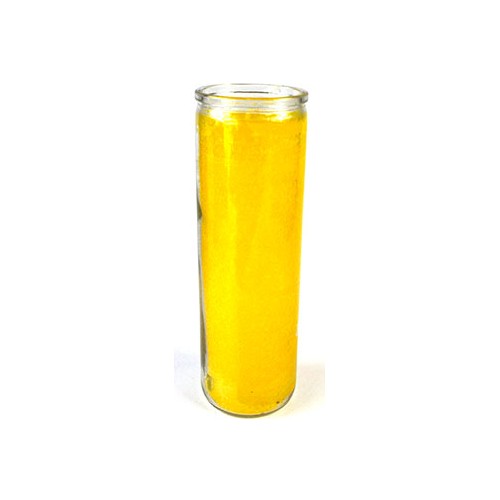 Yellow 7-Day Jar Candle for Intentions and Manifestation