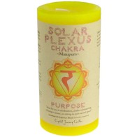 Solar Plexus Chakra Pillar Candle