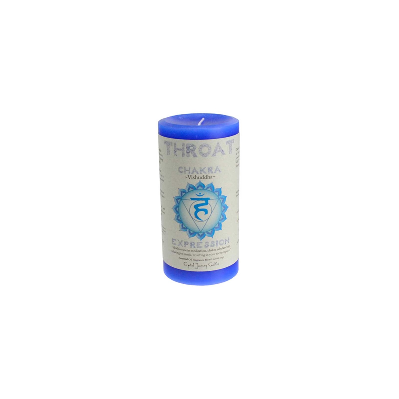 Throat Chakra Candle Communication Energy