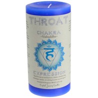 Throat Chakra Candle Communication Energy