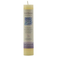 Astral Journey Reiki Charged Pillar Candle for Rituals