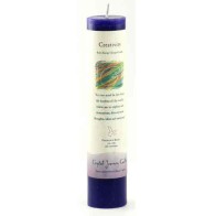 Handmade Creativity Reiki Charged Pillar Candle 7"