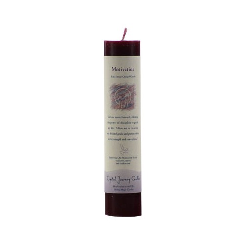 Motivation Reiki Charged Candle for Empowerment